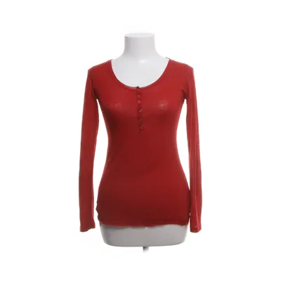 Lange mouwen shirt (Rood) van Vintage Dressing Elastaan, Polyester, Viscose