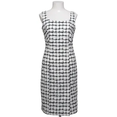 Kjole (Sort, Hvid) fra Fox's Elastan, Polyamid, Viscose