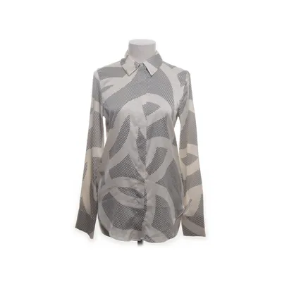 Skjorta (Vit, Svart) från H&M Modern Classic Elastan, Polyester