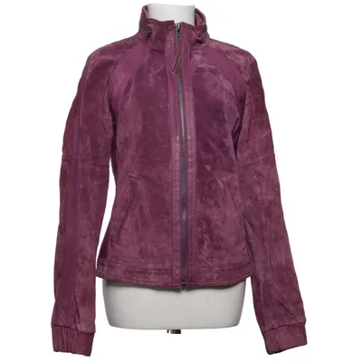 Leren jack (Lila) van ONLY Leer, Polyester
