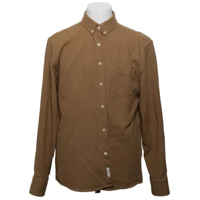 Buttondownskjorte (Drift) fra Forét Økologisk bomuld, Polyester
