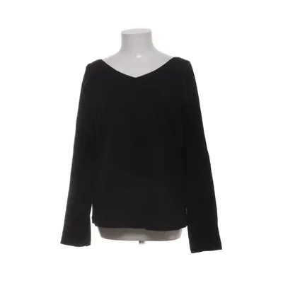 Langærmet t-shirt (Sort) fra Casual by Halens Bomuld
