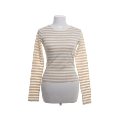 Lange mouwen shirt (Beige, Meerkleurig) van H&M Katoen, Elastaan