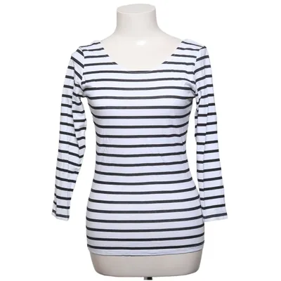 Långärmad t-shirt (Svart, Vit) från Cubus Bomull, Elastan