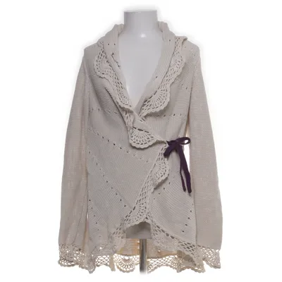 Omlottkofta (Beige, Lila) från Bandolera Akryl, Bomull