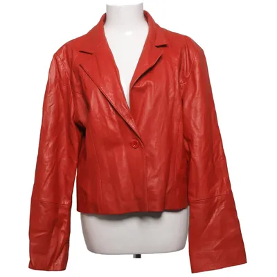 Veste en cuir (Rouge) de Zipcode By Marciano Cuir