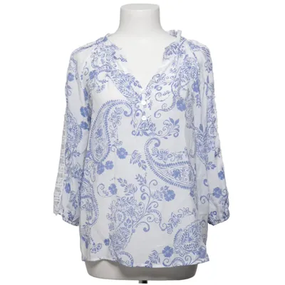 Blouse (Blauw, Wit) van Mlle Gabrielle Polyester, Viscose