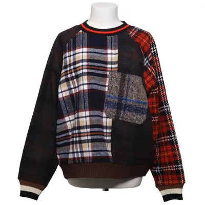 Pull-over (Marron, Rouge, Multicolore) de Desigual Acrylique, Coton, Polyester, Laine