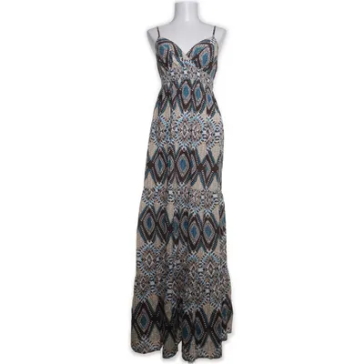 Maxi dress (White, Brown, Multicolored) from Yessica by C&A Cotton