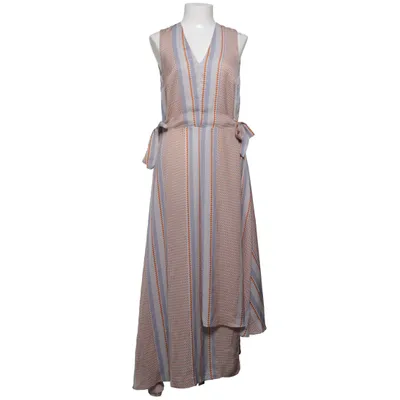 Maxikjole (Blå, Orange, Hvid) fra Mykke Hofmann Polyester, Viscose