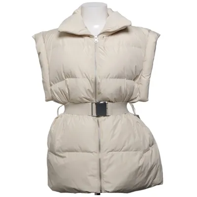 Ydervest (Beige) fra NA-KD Polyester, Polyurethan