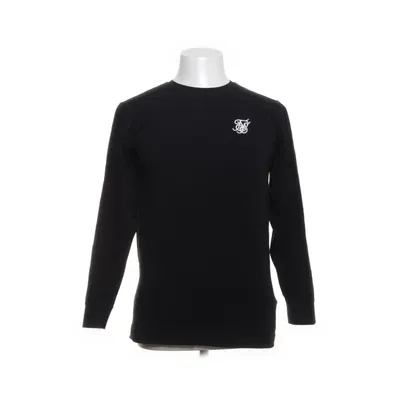 Långärmad t-shirt (Svart) från SikSilk Bomull, Elastan