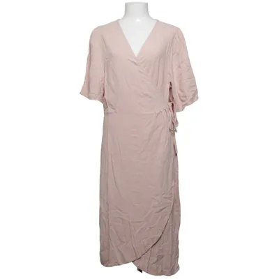 Wrap dress (Pink) from Love Copenhagen Linen, Viscose