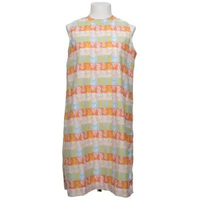 Dress (Blue, Orange, Multicolored) from And Polyester