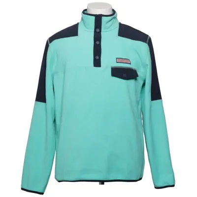 Fleece sweater (Green, Black) from Vineyard Vines Polyester