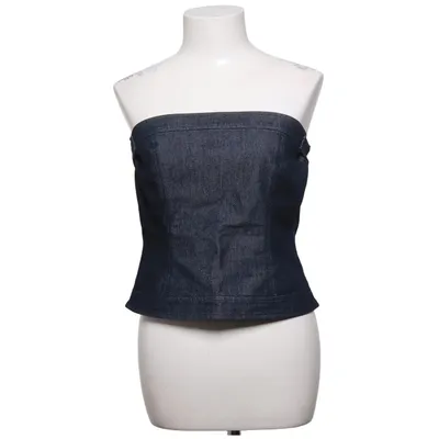 Top tube (Bleu) de Fcuk Jeans Coton, Élasthane, Polyester