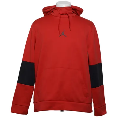 Sweat à capuche (Rouge, Noir) de Nike Polyester