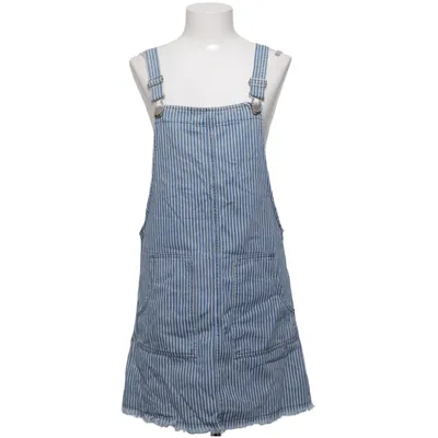 Hängselklänning (Blå, Vit) från Cotton On Bomull, Polyester, Viskos