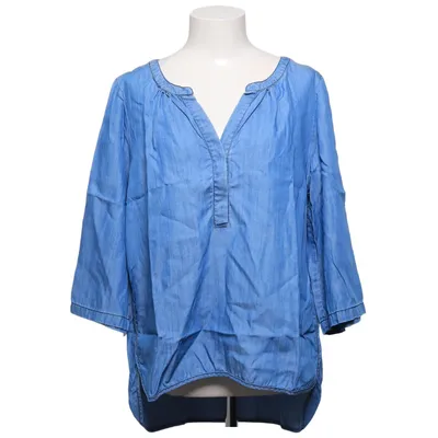 Blouse (Blauw) van Saint Tropez Tencel