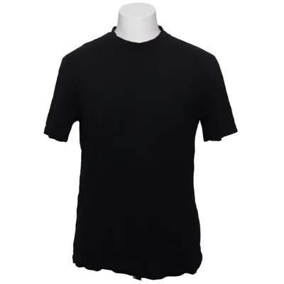 T-shirt (Zwart) van Collusion Katoen, Elastaan