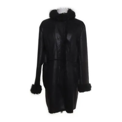 Shearling jacket (Black) from Petroff Polyester, Fur
