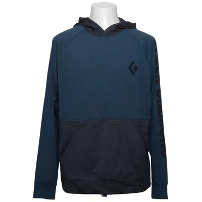 Capuchon sweater (Blauw, Grijs) van Black Diamond Elastaan, Polyester