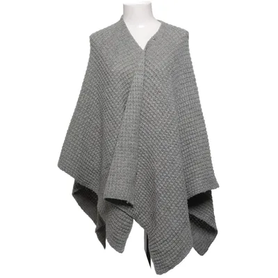 Poncho (Grå) från Twist & Tango Akryl, Ull