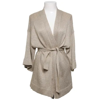 Cardigan (Beige) van Gerard Darel Acryl, Metallvezel, Polyester