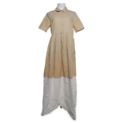 Maxi dress (Beige, White) from Y.A.S