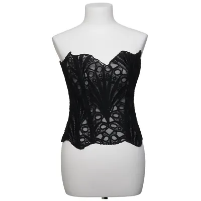 Korset (Sort) fra Shein Elastan, Polyester