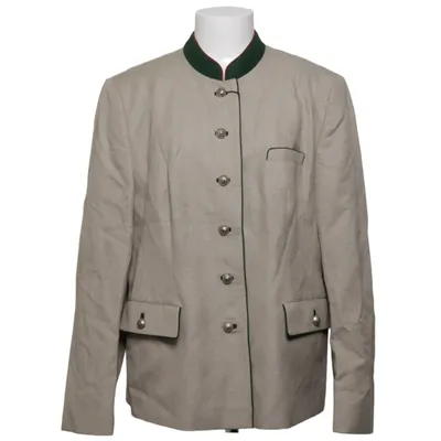Blazer (Beige) de Gössl Coton, Lin, Soie