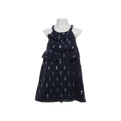 Top (Blue, White) from Karl Marc John Cotton, Metallic fiber