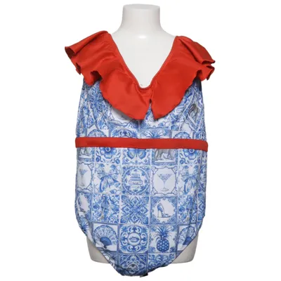 Swimsuit (Blue, White, Red) from Snag