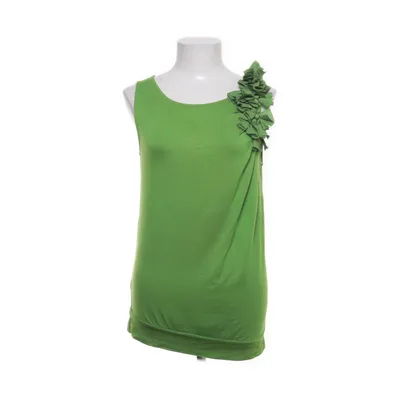 Tanktop (Groen) van Talking French Elastaan, Polyester, Viscose