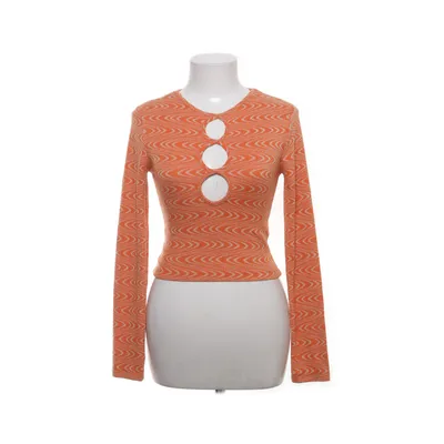 Crop top (Orange, Beige, Flerfärgad) från Urban Outfitters Elastan, Polyester, Viskos