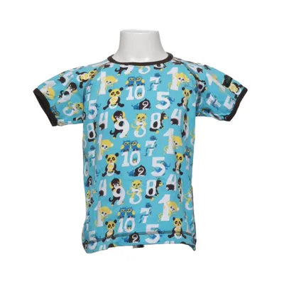 T-shirt (Blau, Mehrfarbig) von Kameleont Design Baumwolle, Elasthan