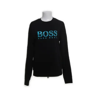 Collegetröja (Svart, Turkos) från Hugo Boss Bomull, Polyester