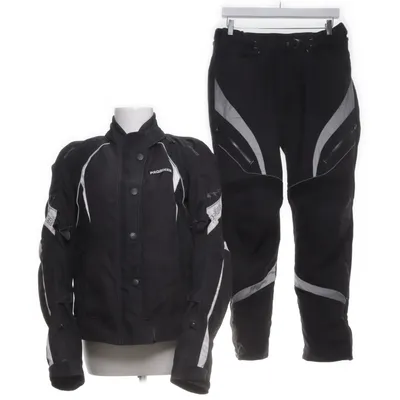 Motorcykel-sikkerhedsudstyr (Sort, Hvid) fra Probiker Polyester, Polyurethan