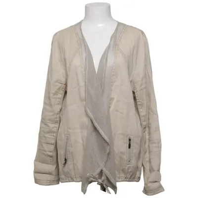 Jacka (Beige) från Picadilly Bomull, Elastan, Linne, Polyester