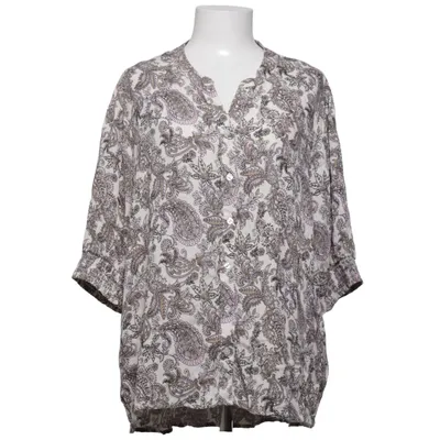 Blouse (Blanc, Violet, Marron) de Fransa Viscose