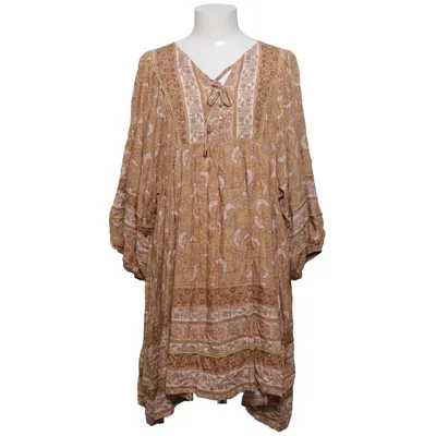Jurk (Bruin) van Jaase Viscose