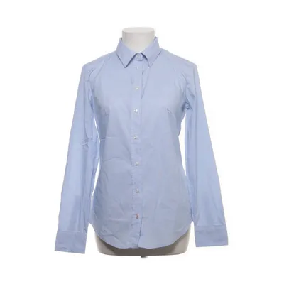 Shirt (Blauw) van Benetton Katoen, Elastaan, Polyester