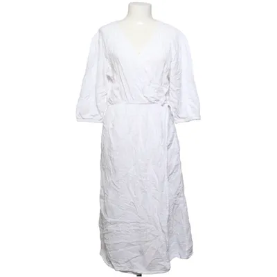 Wrap dress (White) from Hema Cotton