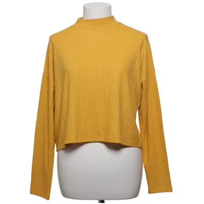 Polotröja (Gul) från Stradivarius Basics Elastan, Polyester, Viskos