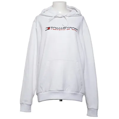 Hoodie (White) from Tommy Sport Elastane, Polyester