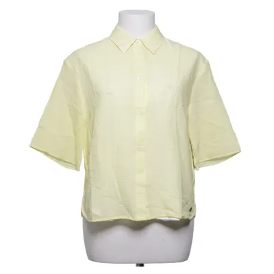 Korte mouwen shirt (Geel) van Bogner Katoen, Zijde