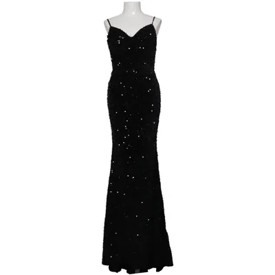 Evening gown (Black) from Miss Ord Elastane, Polyester