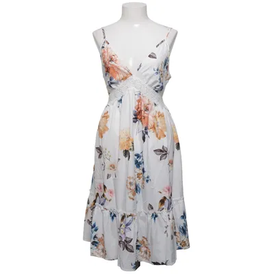 Robe (Blanc, Multicolore) de PatPat Élasthane, Polyester