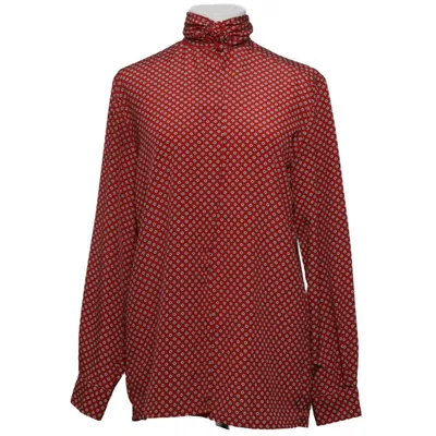Blouse (Red, White) from Evan-Picone Polyester
