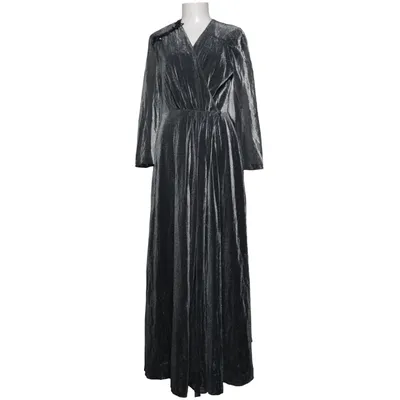 Cocktail dress (Gray, Silver) from Vermont Metallic fiber, Polyester